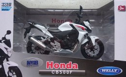 HONDA CB 500 F motocykl model 1:10 Welly 62810