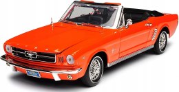 Ford Mustang 1/2 1964 red 1:18 model Motormax 73145