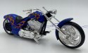 Chopper Iron CUSTOM niebieski:18 Motormax