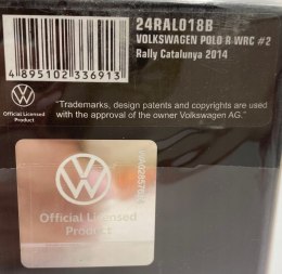 VW Polo R WRC #2 Latvala Katalonia 2014 IXO 1:24