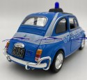 Fiat 500 Polizia model 22515IP Welly 1:24