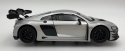 Audi R8 LMS GT3 silver 1:24 Motormax 79380