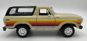 Ford Bronco (hard top) 1978 1:24 Motormax 79373 beż/brąz