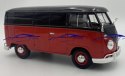 VW Type 2 T1 Delivery Van 1:24 Motormax 79342 black/red