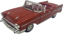 Chevrolet Bel Air cabrio 1957 1:18 Motormax 73175 red