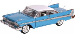 Plymouth Fury 1958 1:18 model Motormax 73115 blue