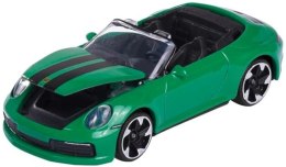 Porsche 911 Carrera S cabrio Majorette metal 1:64 green