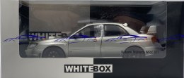 Subaru Impeza WRX STi model WB124208 WhiteBox 1:24 silver