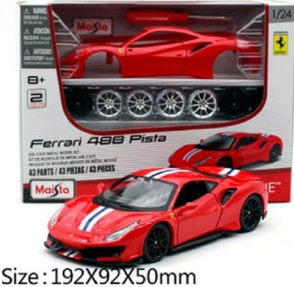 Ferrari 488 PISTA 1:24 do składania Maisto 39135 Ferrari 488 PISTA 1:24 do składania Maisto 39135