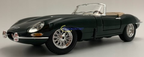 JAGUAR E-Type Cabrio 1961 1:18 model Bburago 12046 JAGUAR E-Type Cabrio 1961 1:18 model Bburago 12046