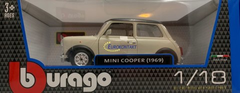 MINI Cooper 1969 1:18 model Bburago 12036 MINI Cooper 1969 1:18 model Bburago 12036