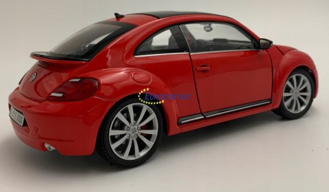 VW Volkswagen Beetle red metal model Welly 1:24 VW Volkswagen Beetle red metal model Welly 1:24