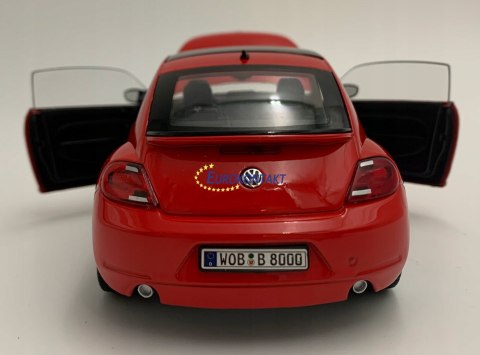 VW Volkswagen Beetle red metal model Welly 1:24 VW Volkswagen Beetle red metal model Welly 1:24