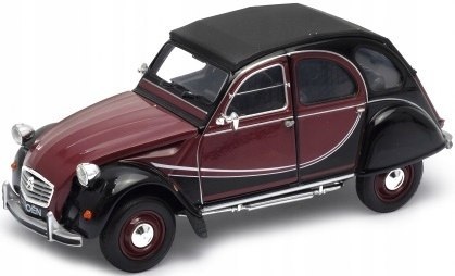 CITROEN 2CV 6 Charleston model metal WELLY 1:24 CITROEN 2CV 6 Charleston model metal WELLY 1:24
