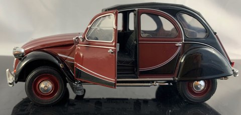 CITROEN 2CV 6 Charleston model metal WELLY 1:24 CITROEN 2CV 6 Charleston model metal WELLY 1:24