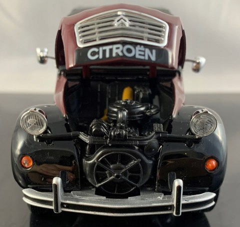 CITROEN 2CV 6 Charleston model metal WELLY 1:24 CITROEN 2CV 6 Charleston model metal WELLY 1:24