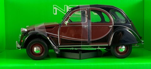 CITROEN 2CV 6 Charleston model metal WELLY 1:24 CITROEN 2CV 6 Charleston model metal WELLY 1:24