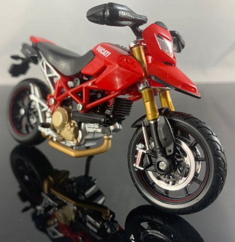 DUCATI Hypermotard podstawka model 1:18 Maisto DUCATI Hypermotard podstawka model 1:18 Maisto