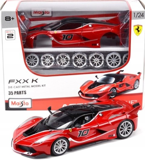 Ferrari FXX K 1:24 do składania Maisto 39132 Ferrari FXX K 1:24 do składania Maisto 39132
