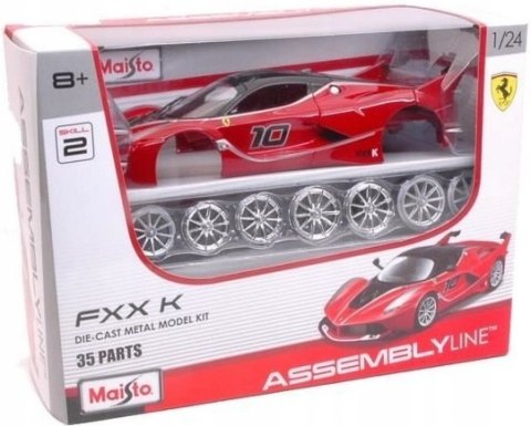 Ferrari FXX K 1:24 do składania Maisto 39132 Ferrari FXX K 1:24 do składania Maisto 39132
