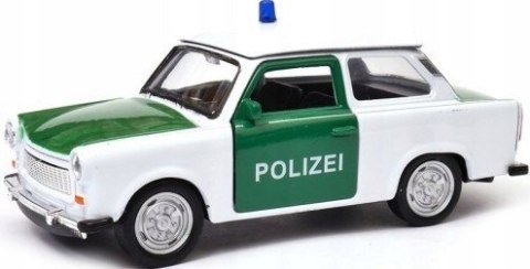TRABANT 601 Polizei POLICJA model metal Welly 1:24 TRABANT 601 Polizei POLICJA model metal Welly 1:24