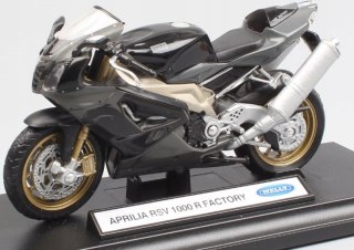 APRILIA RSV 1000R Factory 1:18 Welly metalowy