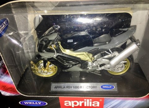 APRILIA RSV 1000R Factory 1:18 Welly metalowy