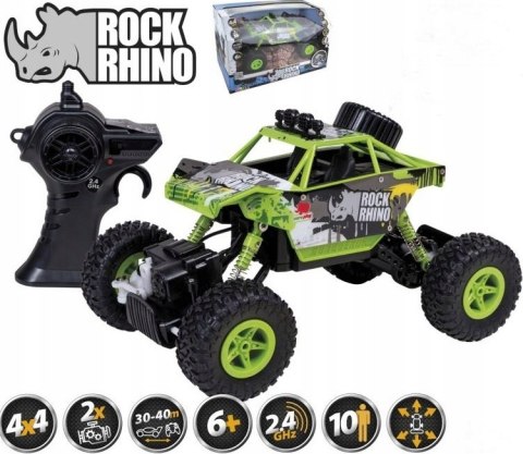 DUŻY samochód ROCK RHINO monster 2 silniki FILM ! DUŻY samochód ROCK RHINO monster 2 silniki FILM !