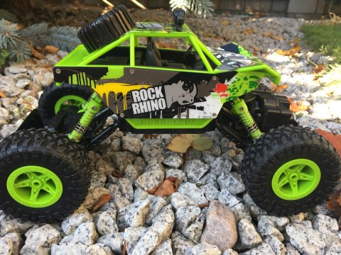 DUŻY samochód ROCK RHINO monster 2 silniki FILM ! DUŻY samochód ROCK RHINO monster 2 silniki FILM !
