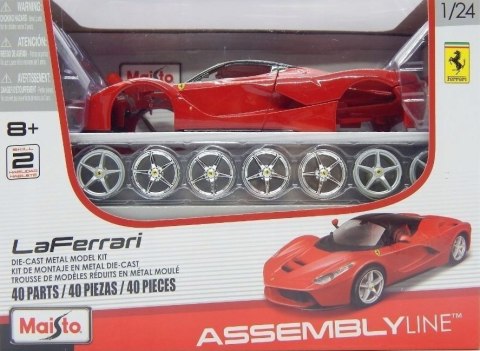 Ferrari LaFerrari red 1:24 do składania Maisto Ferrari LaFerrari red 1:24 do składania Maisto