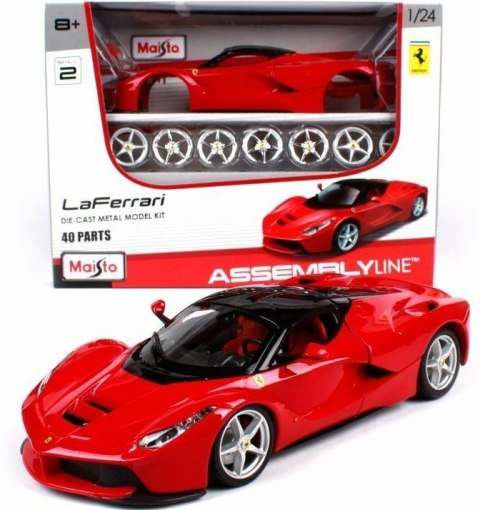 Ferrari LaFerrari red 1:24 do składania Maisto Ferrari LaFerrari red 1:24 do składania Maisto