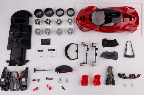 Ferrari LaFerrari red 1:24 do składania Maisto Ferrari LaFerrari red 1:24 do składania Maisto