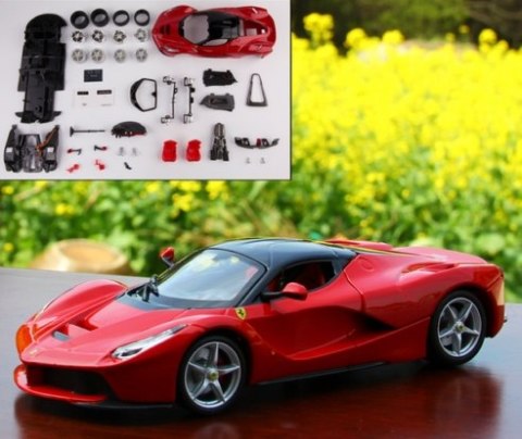 Ferrari LaFerrari red 1:24 do składania Maisto Ferrari LaFerrari red 1:24 do składania Maisto