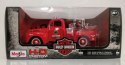 HARLEY DAVIDSON 1936 EL Knucklehead +FORD F-1 1:24
