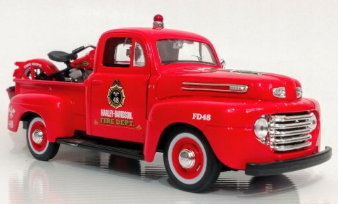 HARLEY DAVIDSON 1936 EL Knucklehead +FORD F-1 1:24 HARLEY DAVIDSON 1936 EL Knucklehead +FORD F-1 1:24
