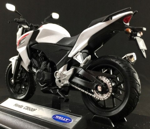 HONDA CB 500F model motocykl 1:18 Welly metalowy HONDA CB 500F model motocykl 1:18 Welly metalowy