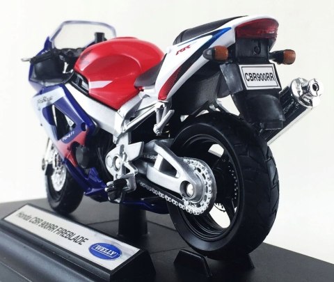 HONDA CBR 900RR Fireblade 1:18 Welly metalowy HONDA CBR 900RR Fireblade 1:18 Welly metalowy