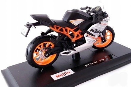 KTM RC390 motocykl model 1:18 Maisto KTM RC390 motocykl model 1:18 Maisto