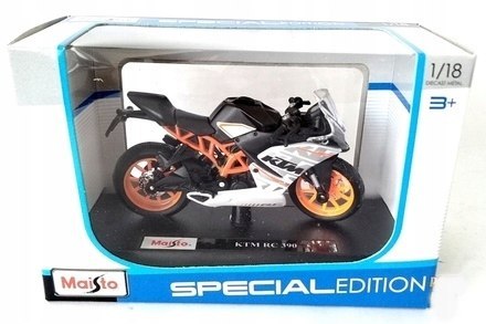 KTM RC390 motocykl model 1:18 Maisto KTM RC390 motocykl model 1:18 Maisto