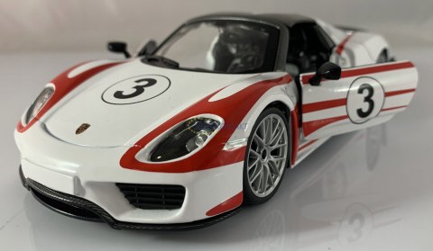 PORSCHE 918 Spyder Weissach #3 1:24 BBurago 28009 PORSCHE 918 Spyder Weissach #3 1:24 BBurago 28009