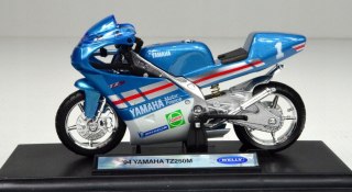 YAMAHA TZ 250M 1994 motocykl 1:18 Welly metalowy