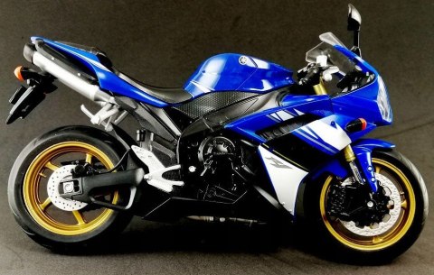 YAMAHA YZF R1 motocykl model 1:10 Welly 62802 YAMAHA YZF R1 motocykl model 1:10 Welly 62802