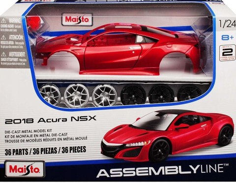 ACURA NSX 2018 model 1:24 do składania Maisto ACURA NSX 2018 model 1:24 do składania Maisto