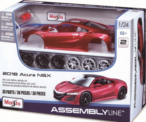 ACURA NSX 2018 model 1:24 do składania Maisto ACURA NSX 2018 model 1:24 do składania Maisto