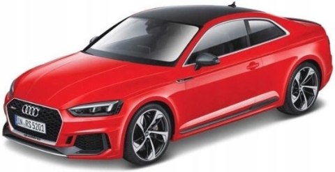 Audi RS 5 coupe czerwony 1:24 model Bburago 21090 Audi RS 5 coupe czerwony 1:24 model Bburago 21090