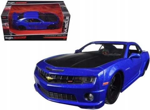 Chevrolet Camaro SS RS 2010 1:24 Maisto 31359 blue Chevrolet Camaro SS RS 2010 1:24 Maisto 31359 blue