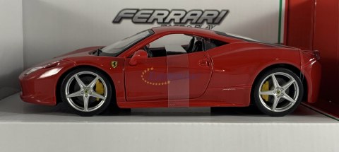 FERRARI 458 Italia red model Bburago 26003 FERRARI 458 Italia red model Bburago 26003