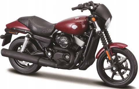 HARLEY DAVIDSON Street 750 2015 1:18 Maisto bordo HARLEY DAVIDSON Street 750 2015 1:18 Maisto bordo