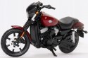 HARLEY DAVIDSON Street 750 2015 1:18 Maisto bordo