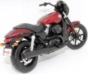 HARLEY DAVIDSON Street 750 2015 1:18 Maisto bordo